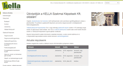 Desktop Screenshot of kella.hu