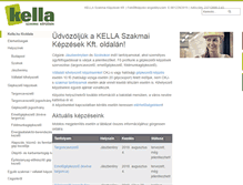 Tablet Screenshot of kella.hu